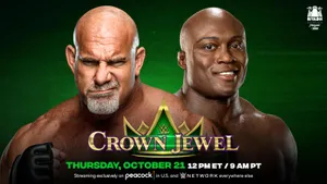 Wwe Crown Jewel 2021 Featuring Bobby Lashley Wallpaper
