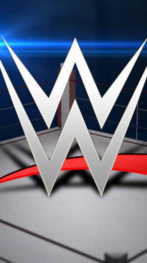 Wwe Logo On A Stylish Background Wallpaper