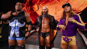 Wwe Nxt Superstar Keith Lee In Action Wallpaper