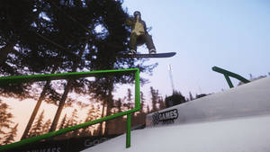 X Games Snowboarder Wallpaper