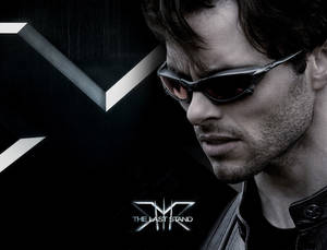 X-men Movie: The Last Stand - Intense Shot Of Cyclops Wallpaper