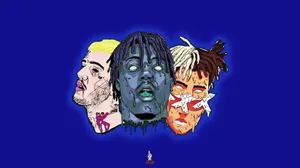 Xxxtentacion And Juice Wrld In Vector Wallpaper
