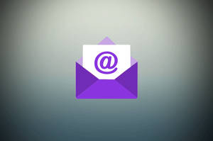 Yahoo Mail Envelope With Letter Wallpaper