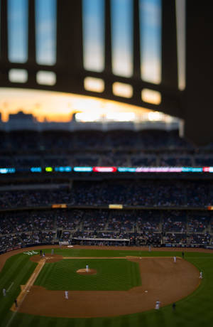 Yankee Stadium Deck Arches Pov Wallpaper