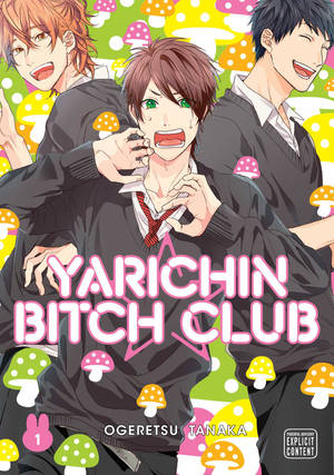 Yarichin Bitch Club Protagonists Cover Wallpaper