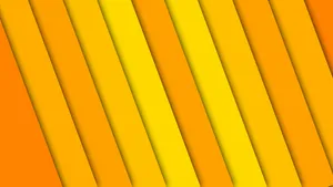 Yellow Aesthetic Laptop Yellow Orange Bars Wallpaper