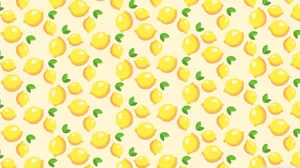Yellow Aesthetic Lemon Computer Wallpaper