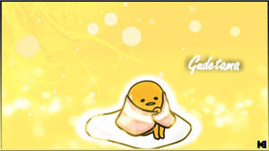 Yellow Gudetama Wallpaper