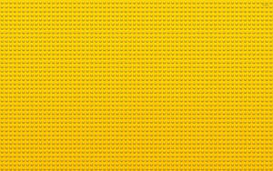 Yellow Lego Inspired Background Wallpaper