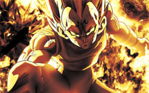 Yellow Majin Vegeta Wallpaper