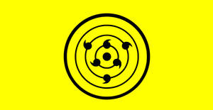 Yellow Naruto Rinnegan Eye Wallpaper