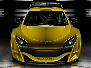 Yellow Renault Wallpaper