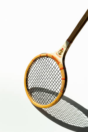 Yellow Squash Racket White Shadow Wallpaper