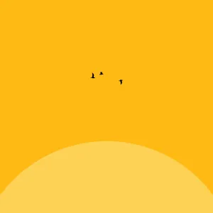 Yellow Sunrise Ipad Wallpaper