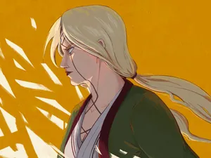 Yellow Tsunade Wallpaper