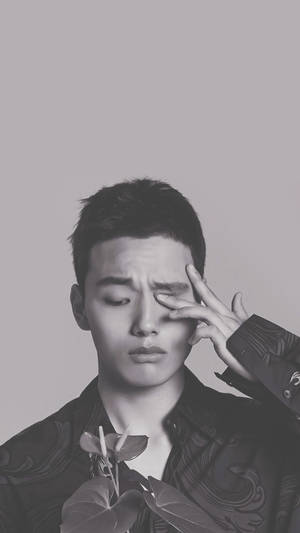 Yeo Jin Goo With Plants Wallpaper