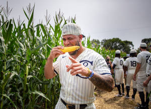 Yoan Moncada Eating Corn Wallpaper