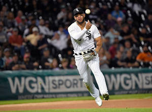 Yoan Moncada Running With Baseball Wallpaper