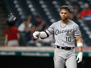 Yoan Moncada Tossing Helmet Wallpaper