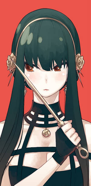 Yor Forger Aesthetic Anime Girl Iphone Wallpaper