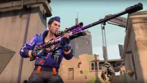 Yoru In Action – Valorant Wallpaper