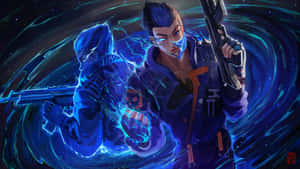 Yoru Valorant: Harness The Power Of Ninjas Wallpaper