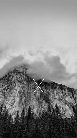 Yosemite National Park Black White Iphone Wallpaper