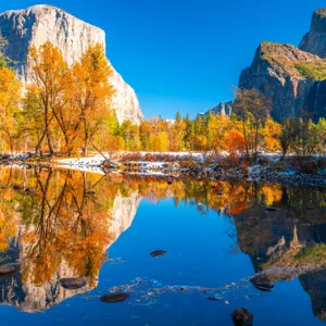 Yosemite National Park Calm Waters Wallpaper
