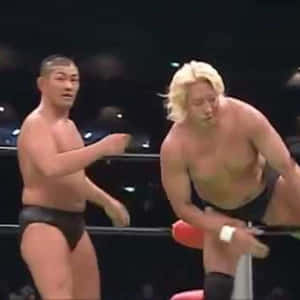 Yoshihiro Takayama & Minoru Suzuki Wallpaper