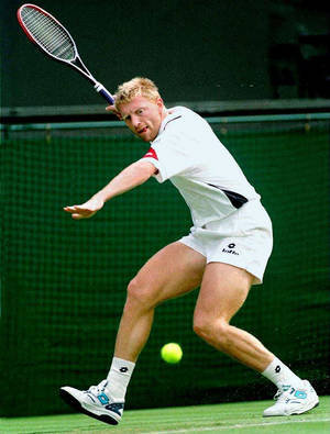 Young Boris Becker Wallpaper