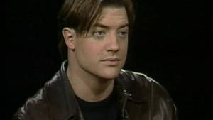 Young Brendan Fraser Celebrity Interview Wallpaper