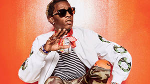 Young Thug Looking As Stylish As Ever Wallpaper