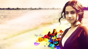 Young Vidya Balan Wallpaper