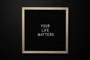 Your Life Matters Life Quotes Wallpaper