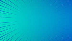 Youtube Thumbnail Blue Radial Lines Wallpaper
