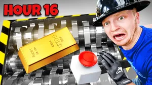 Youtuber Unspeakable With Gold Bar Wallpaper