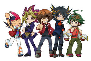 Yugioh Chibi Characters Wallpaper