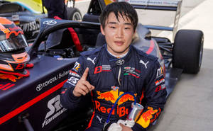 Yuki Tsunoda Toyota Super Formula Wallpaper