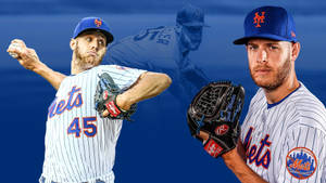 Zack Wheeler Collage Wallpaper