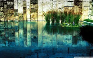 Zen Elegant Pool Wallpaper