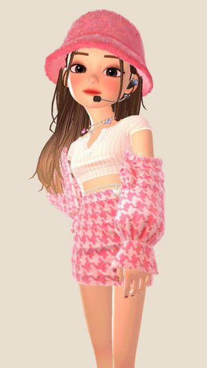 Zepeto K-pop Idol Girl Wallpaper