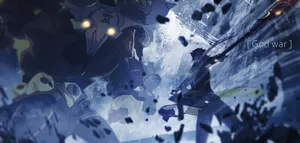 Zhongli Fights For His Life Wallpaper