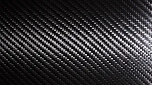 Zig-zag Lines In Carbon Fiber Textile Wallpaper