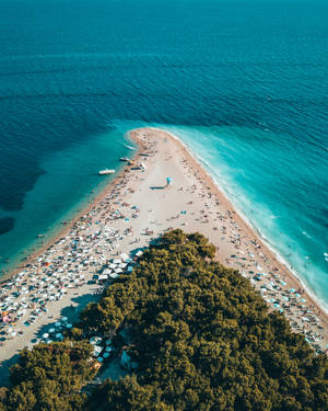 Zlatni Rat Beach 4k Hd Mobile Wallpaper