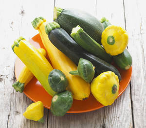 Zucchini Yellow Summer Squash Variety Wallpaper